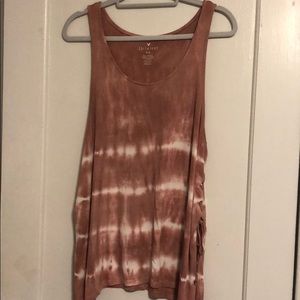 American Eagle soft and sexy rubbed tie sides tank